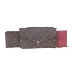 ♥️Louis Vuitton Brown Monogram Leather Shoulder bag ♥️